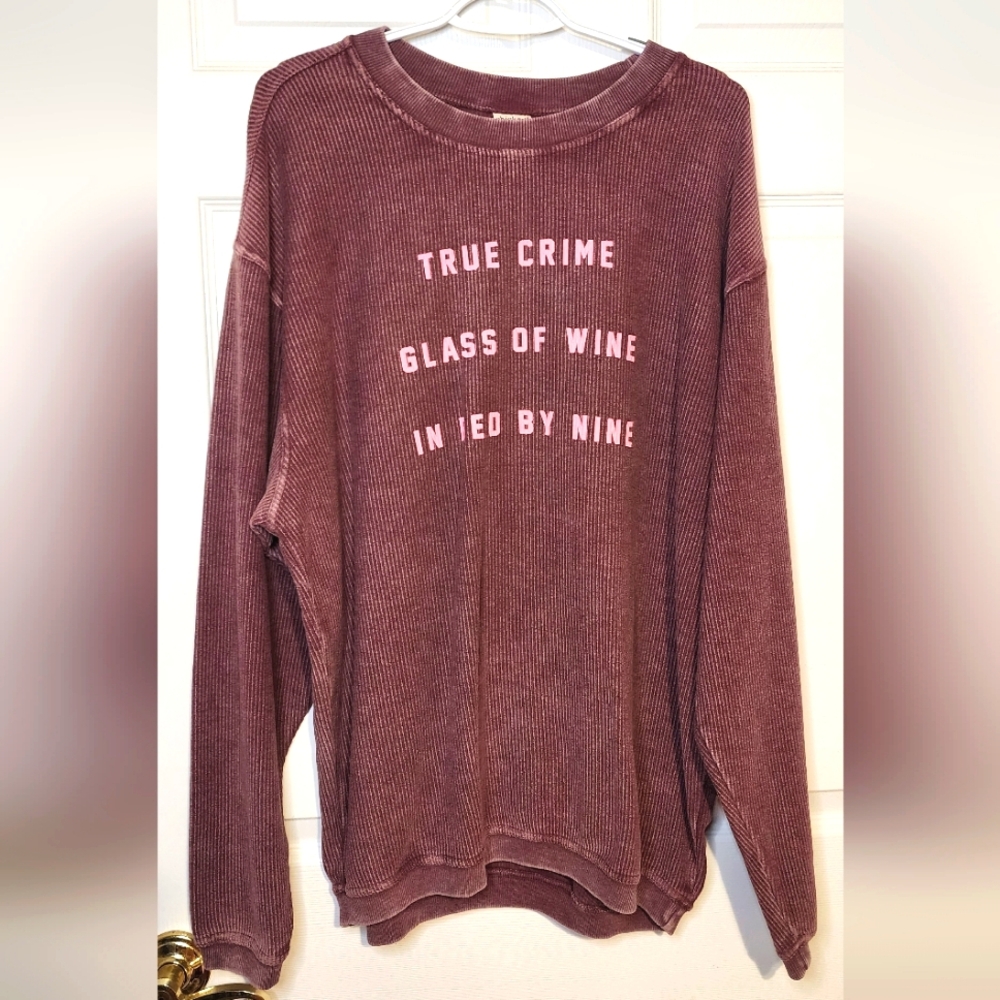 Women's Oversized Sweatshirt Size Medium